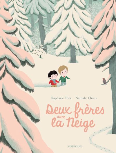 Deux frères dans la neige