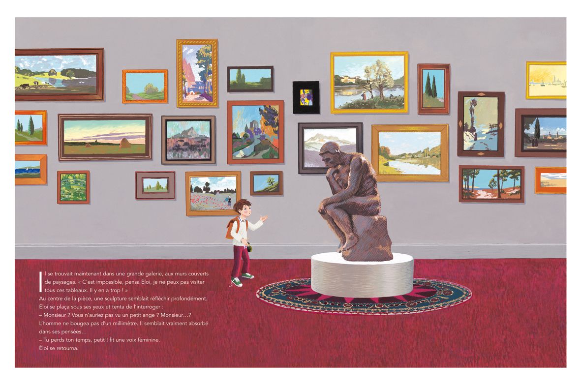 L’Ange disparu Éditions Sarbacane