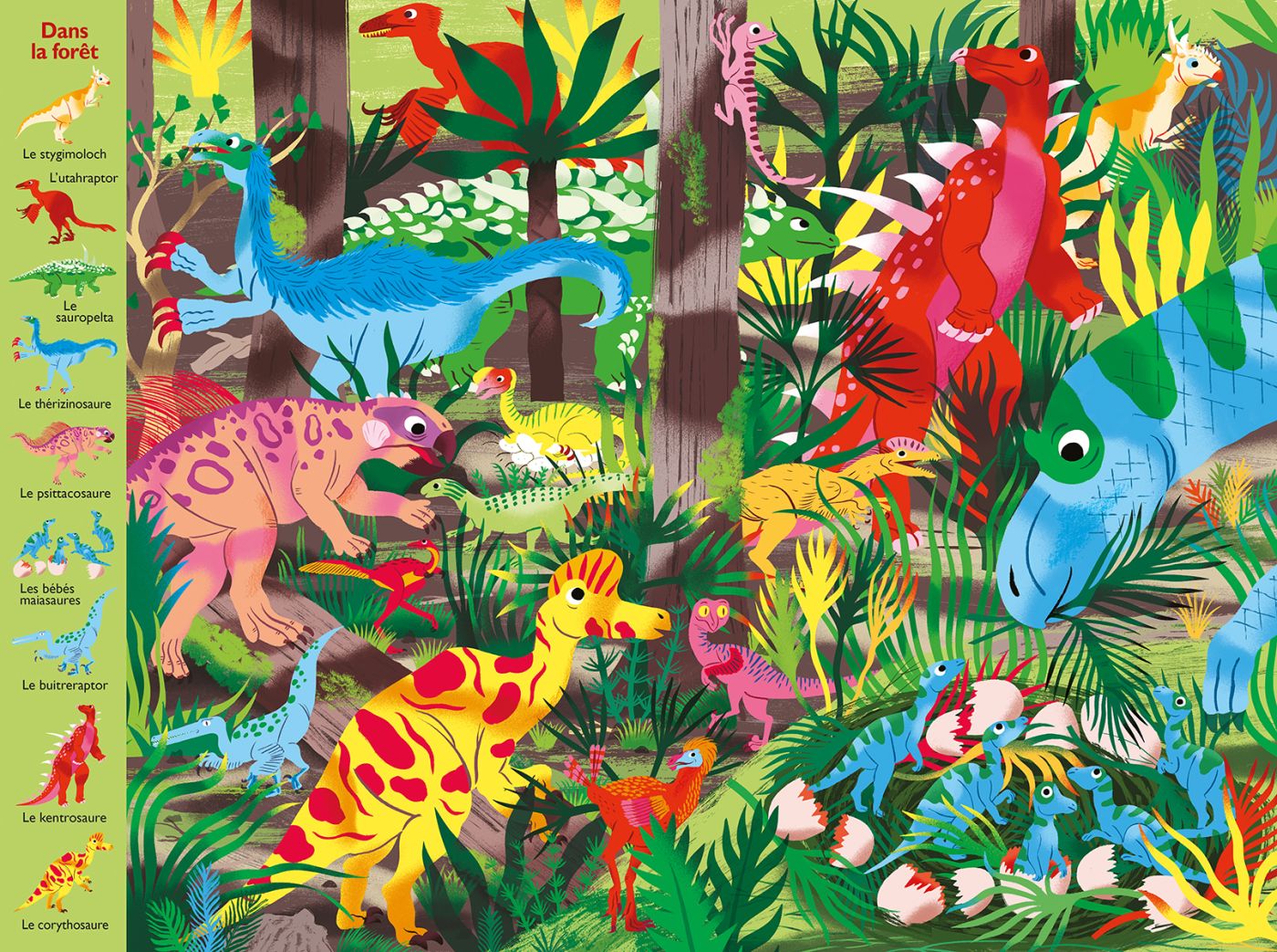 Mon grand tour du monde des dinosaures - Éditions Sarbacane