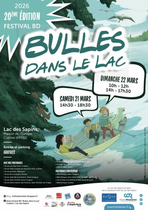 Bulles dans le lac