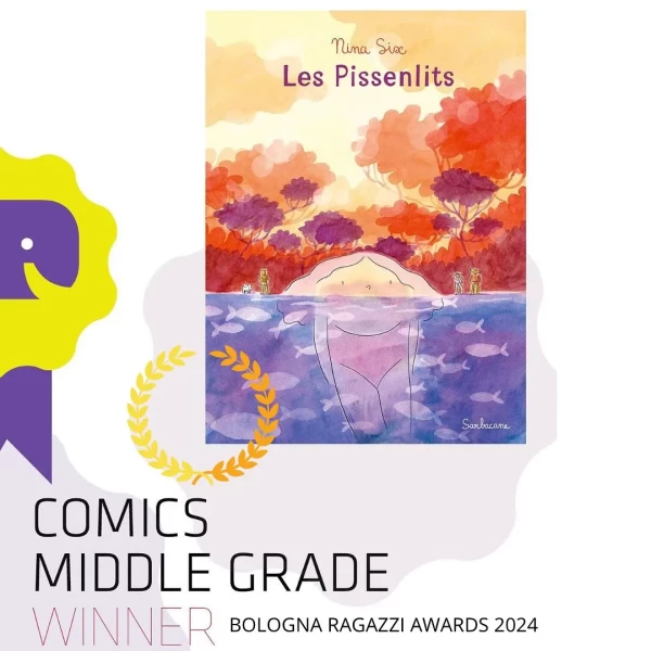 Les Pissenlits - Lauréat du Bologna Raggazi Award – Comics 2024 – Middle Grade Category