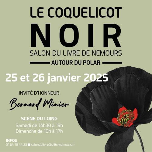 Salon du Livre de Nemours - Coquelicot Noir