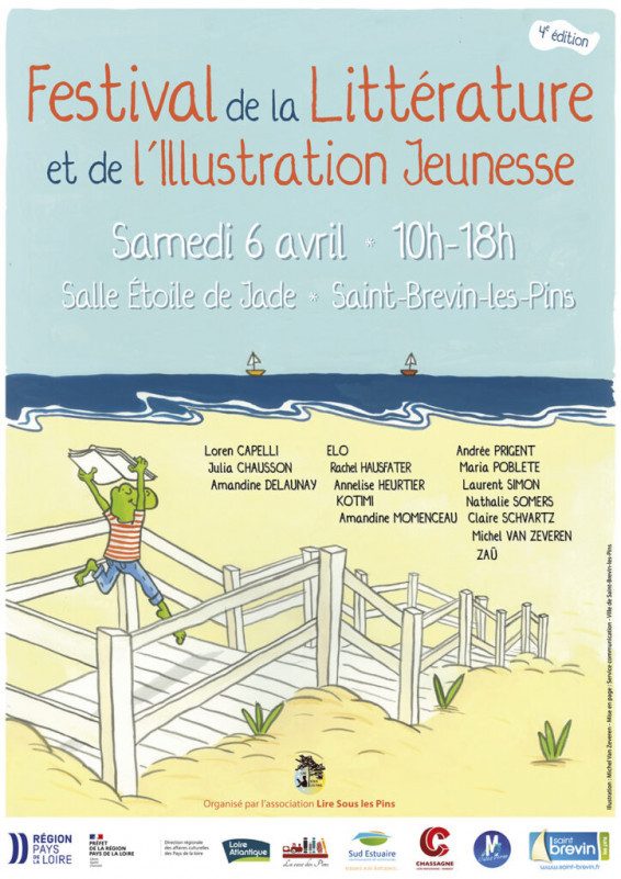 Salon du livre jeunesse de Saint Brevin les pins - Éditions Sarbacane