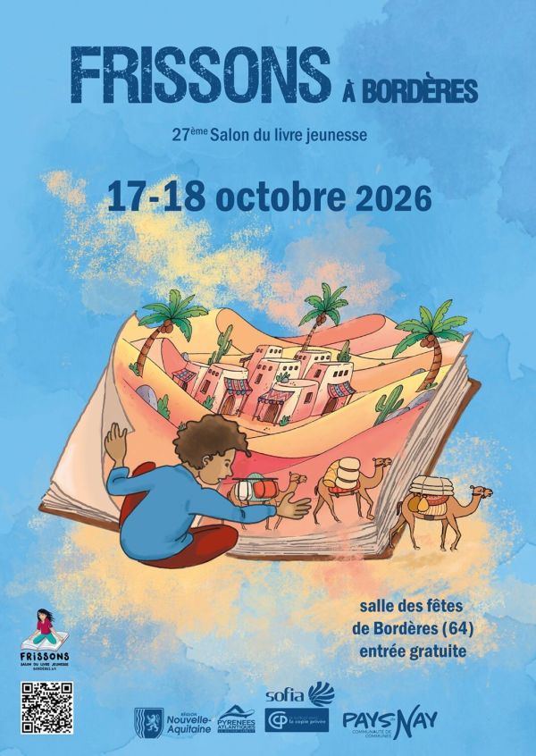 Salon du livre Jeunesse Frissons à Bordères
