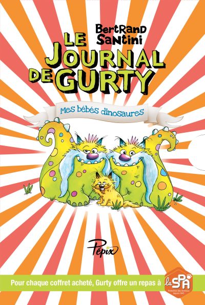 Le Journal de Gurty : Coffret Mes bébés dinosaures